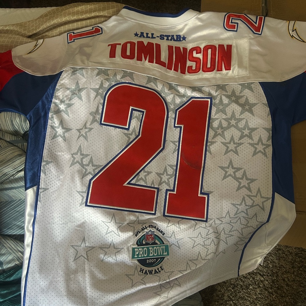 Mike Tomlin ALL STAR NFL Pro Bowl Jersey - White and Red